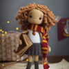 Receita Hermione Amigurumi