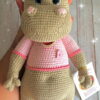 Receita Hipopotamo Amigurumi