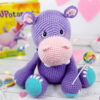 Receita Hipopotamo Amigurumi
