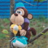 Receita Macaco Amigurumi