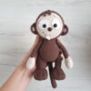 Receita Macaco Amigurumi