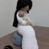 Receita Maria e Menino Jesus Amigurumi