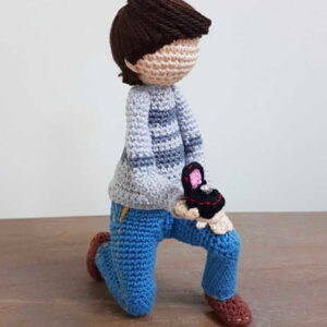 Receita Menino Apaixonado amigurumi