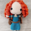 Receita Merida Amigurumi