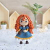 Receita Merida Amigurumi