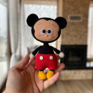Receita Mickey Amigurumi