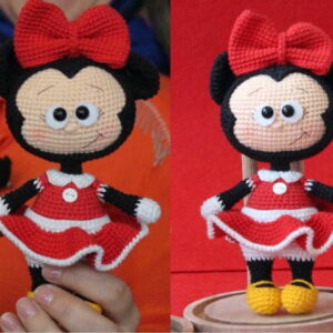 Receita Minnie Amigurumi