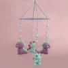 Receita Mobile Dinossauro Amigurumi