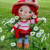 Receita Moranguinho Amigurumi