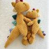Receita Naninha Dino Amigurumi