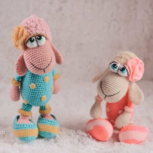Receita Ovelha amigurumi