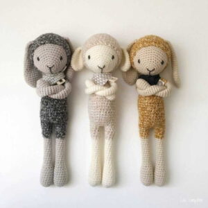 Receita Ovelha amigurumi