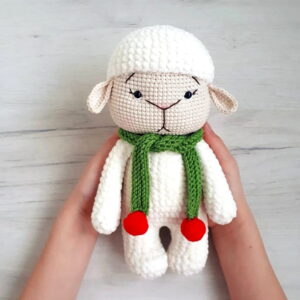Receita Ovelha Amigurumi