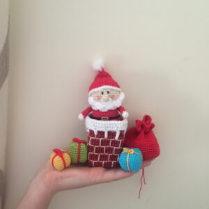 Receita Papai Noel Amigurumi