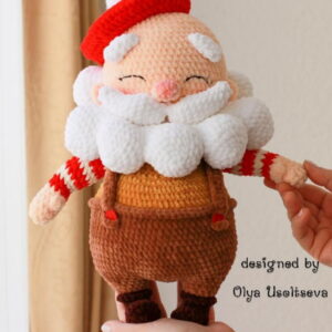 Receita Papai Noel Amigurumi