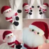 Receita Papai Noel Segura Cortina Amigurumi (2)