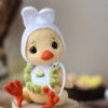 Receita Pintinho Disfaçado Amigurum