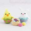 Receita Pintinhos Amigurumi