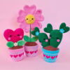 Receita Plantas Amigurumi