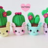 Receita Plantas Cactos Amigurumi
