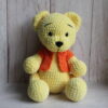 Receita Pooh Amigurumi