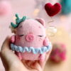 Receita Porco Amigurumi