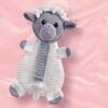 Receita Prendedor de Chupeta Ovelha Amigurumi