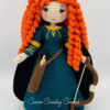 Receita Princesa Merida Amigurumi