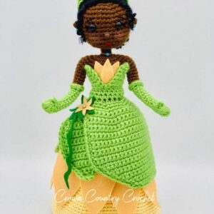 Receita Princesa Sapo Amigurumi