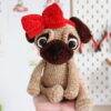 Receita Pug Amigurumi