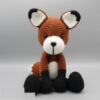 Receita Raposa Sentada Amigurumi