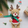 Receita Rena Natal Amigurumi
