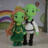Receita Shrek e Fiona amigurumi