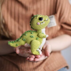 Receita T Rex Amigurumi