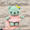 Receita Ursinha Amigurumi