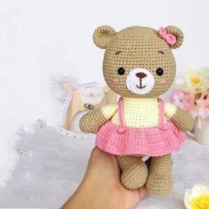 receita-ursinha-amigurumi-receita-ursinha