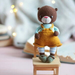 Receita Ursinha Amigurumi
