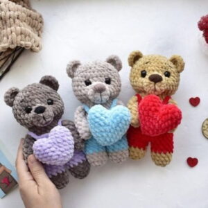 receita-ursinhos-amigurumi-modelos-amigurumi
