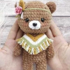 Receita Urso Amigurumi