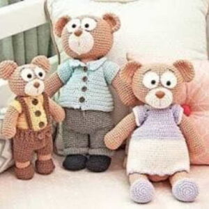 Receita Urso Amigurumi