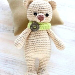 Receita Urso Amigurumi