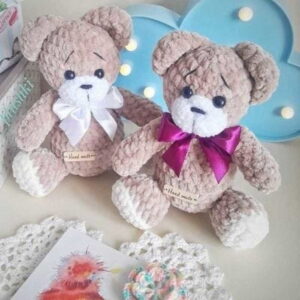 Receita Urso Amigurumi