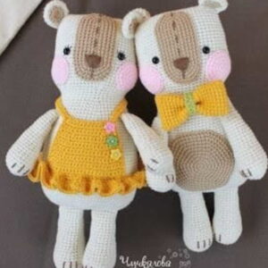 Receita Urso Amigurumi