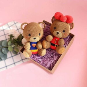 Receita Urso Amigurumi