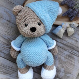 receita-urso-dorminhoco-amigurumi-pap-amigurumi