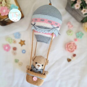 Receita Urso No Balão Amigurumi