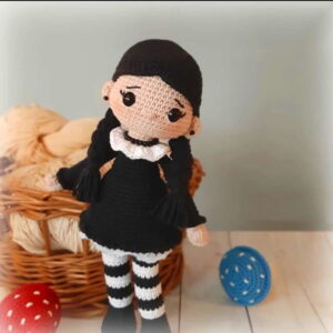 receita-wandinha-amigurumi-merlinda-amigurumi