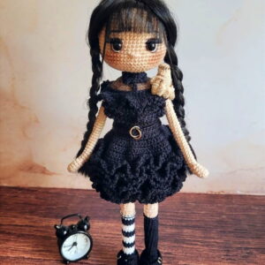 receita-wandinha-amigurumi-wandinha-receita-amigurumi