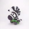 Receita Zebra Amigurumi