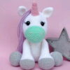 Receita Unicornio amigurumi